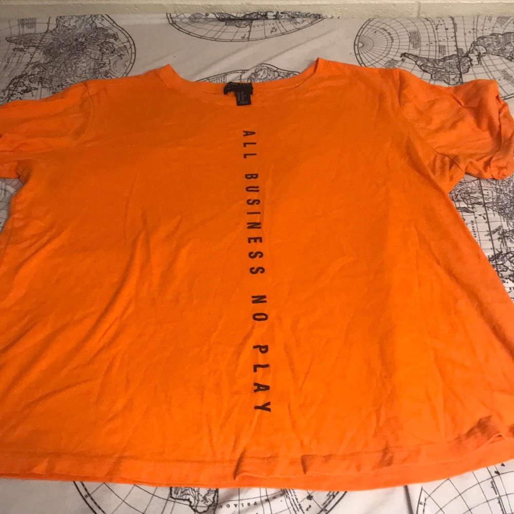 Orange shirt